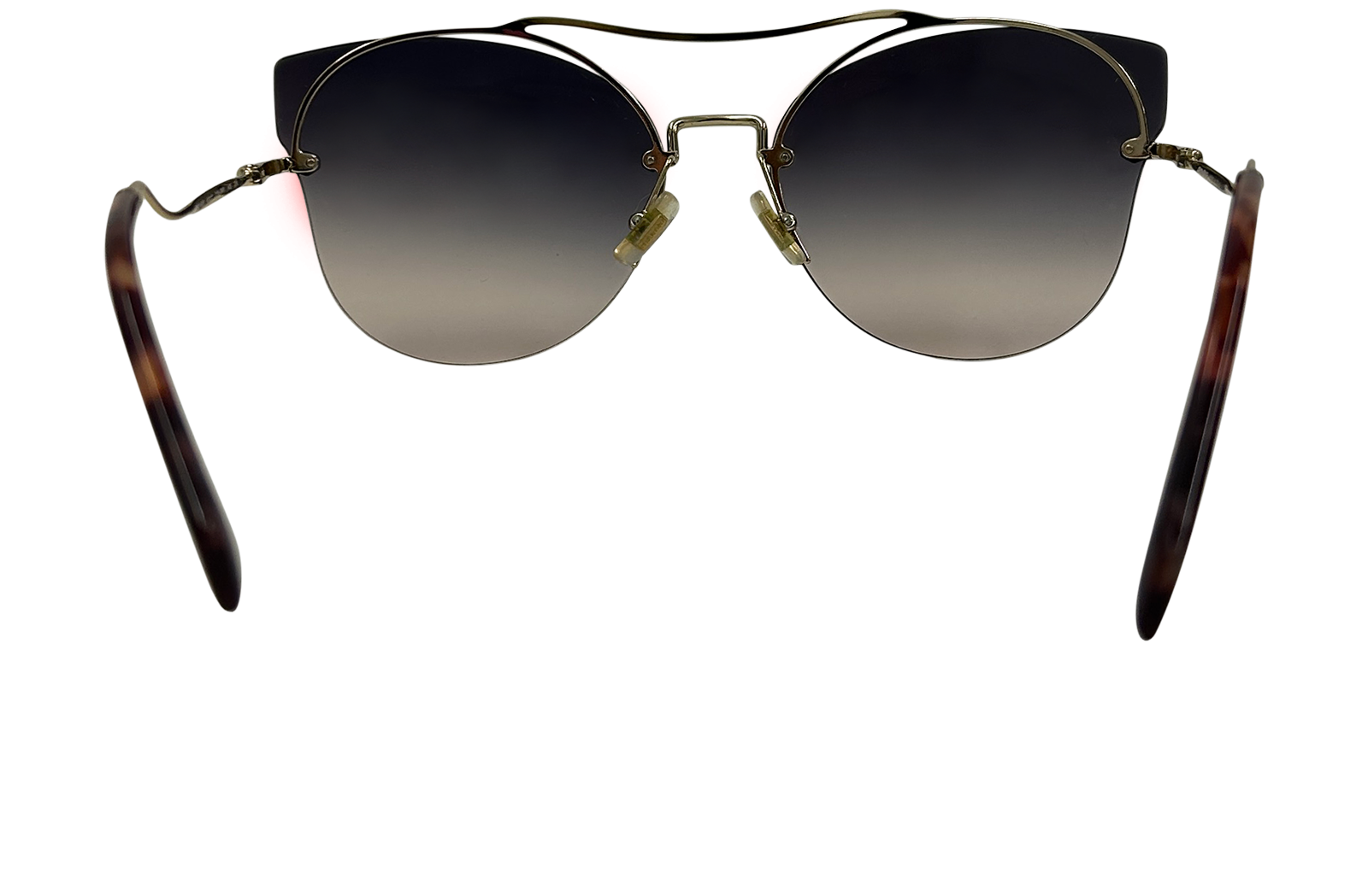 Miu Miu Gafas de Sol, 100&euro;, Accesorios, Morado, Metal - Latón, Vista trasera